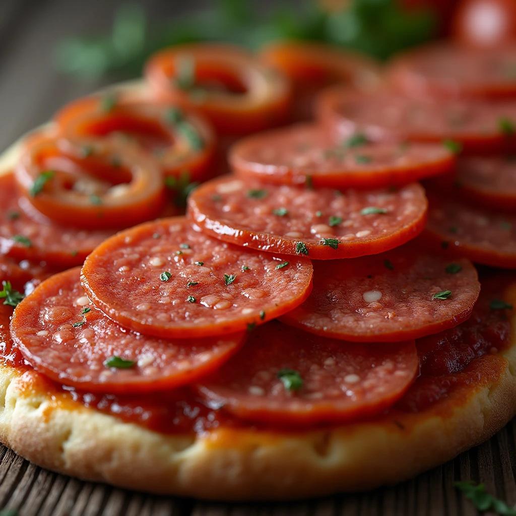 لحوم البيبروني