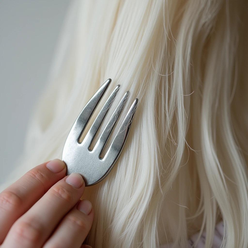 شوكة الطعام والشيب